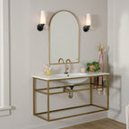 KICHLER 55073BK Truby 11.5" 1 Light Wall Sconce With Satin Etched Cased Opal Glass Polished Nickel