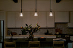 KICHLER 52399BK Aivian 5" 1 Light Mini Pendant With Clear Glass Black