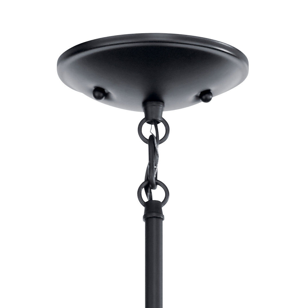 KICHLER 43672BK Shailene 26.5" 9 Light 2 Tier Chandelier With Satin Etched Glass In Brushed Nickel