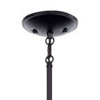KICHLER 43674BK Shailene 11" 1 Light Mini Pendant With Satin Etched Glass In Brushed Nickel