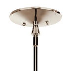 KICHLER 52424PN Torvee 26" 6 Light Chandelier Brushed Natural Brass
