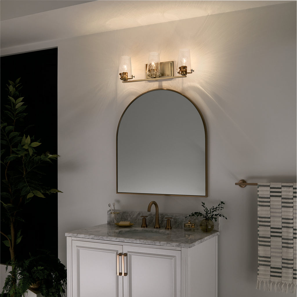 KICHLER 45297CPZ Alton 3 Light Vanity Light Champagne Bronze