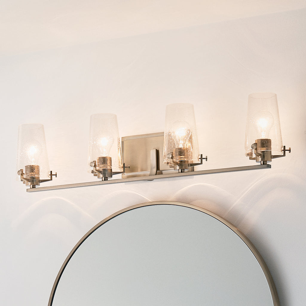 KICHLER 45298CPZ Alton 4 Light Vanity Light Champagne Bronze