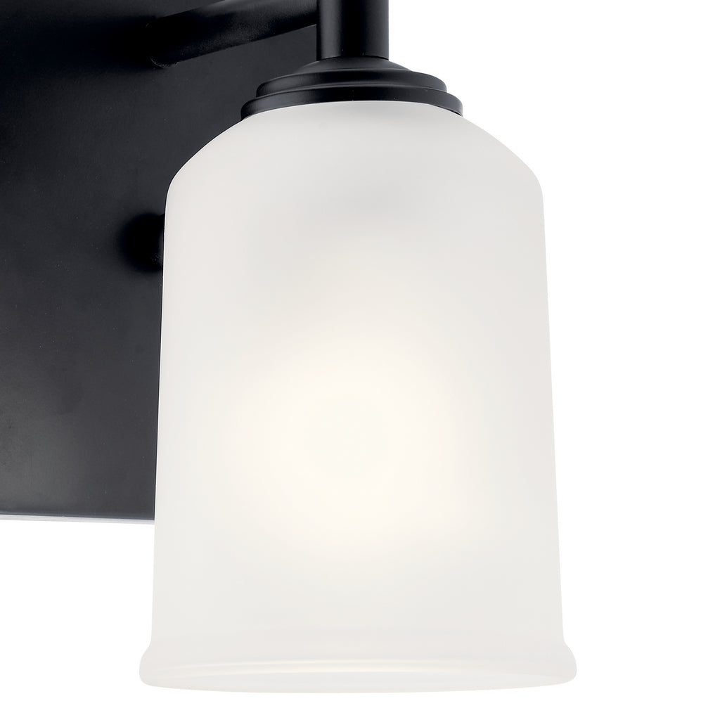KICHLER 45572BK Shailene 1 Light Wall Sconce Brushed Nickel