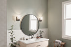 KICHLER 45572BK Shailene 1 Light Wall Sconce Brushed Nickel