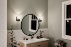 KICHLER 45572BK Shailene 1 Light Wall Sconce Brushed Nickel