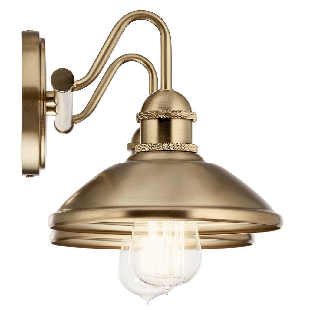 KICHLER 45944CPZ Clyde 2 Light Vanity Light Champagne Bronze