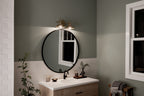 KICHLER 45944CPZ Clyde 2 Light Vanity Light Champagne Bronze
