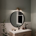 KICHLER 45944CPZ Clyde 2 Light Vanity Light Champagne Bronze