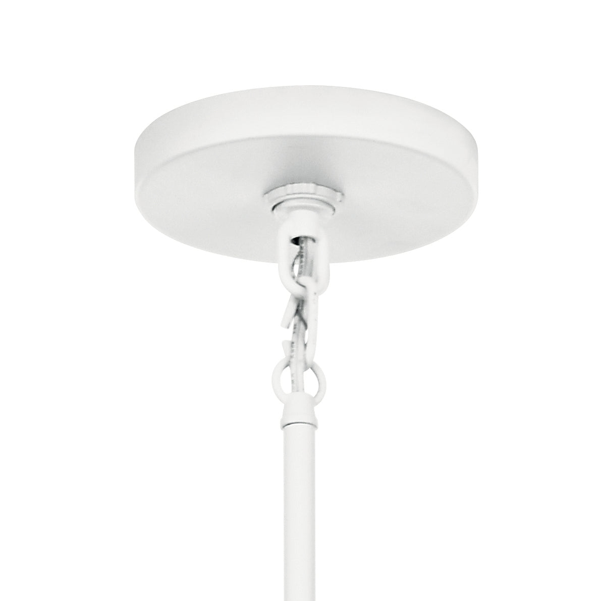 KICHLER 52351WH Armand 27 Inch 4 Light Foyer Pendant In White Finish