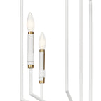 KICHLER 52351WH Armand 27 Inch 4 Light Foyer Pendant In White Finish
