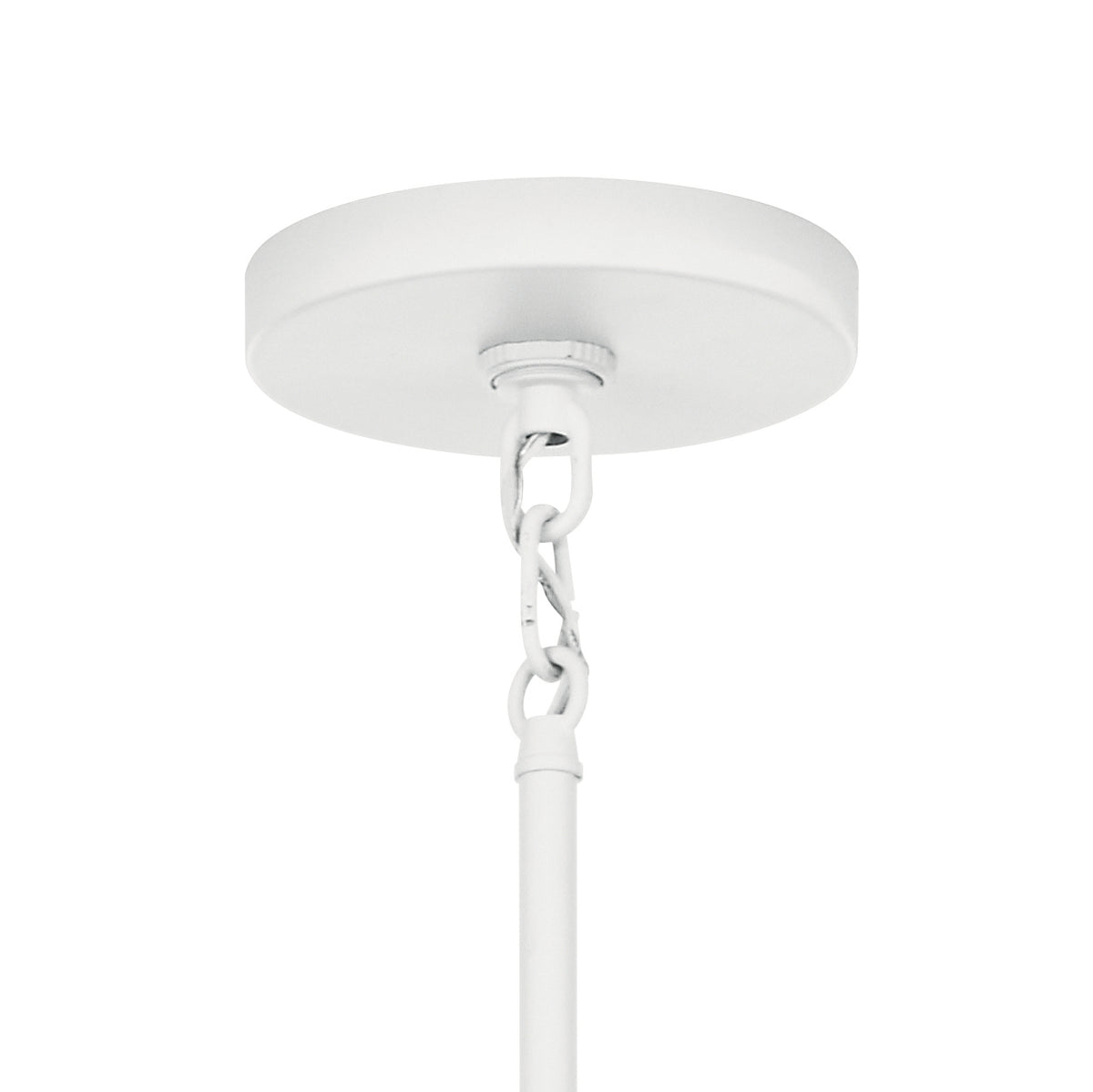 KICHLER 52349WH Armand 26 Inch 8 Light Chandelier In White Finish