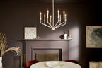 KICHLER 52349WH Armand 26 Inch 8 Light Chandelier In White Finish