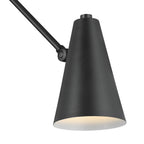 KICHLER 52486BKB Sylvia 2 Arm Wall Sconce Black