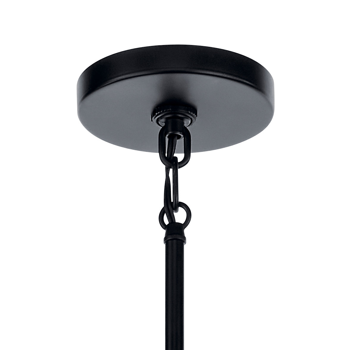 KICHLER 52420BK Emmala 24 Inch 6 Light Chandelier In Brushed Nickel And Black