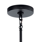 KICHLER 52421BK Emmala 27.50 Inch 10 Light Chandelier In Brushed Nickel And Black
