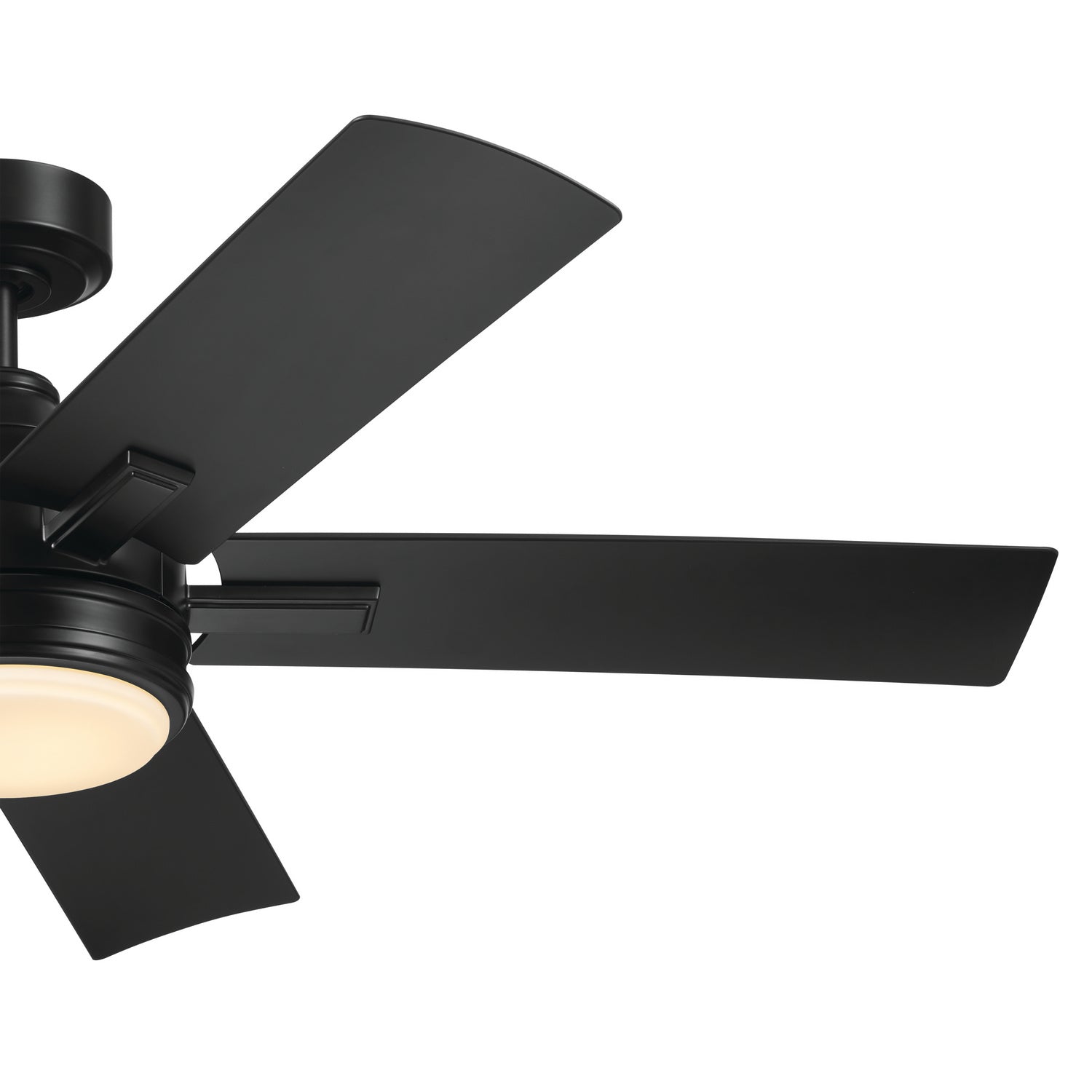 KICHLER 310126SBK Tide 52 Inch Tide Weather+ Fan - Satin Black