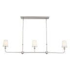 KICHLER 52519PN Pallas Linear Chandelier 3 Light - Polished Nickel