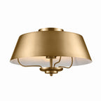 KICHLER 52542BNB Luella Pendant/Semi Flush 3 Light - Brushed Natural Brass