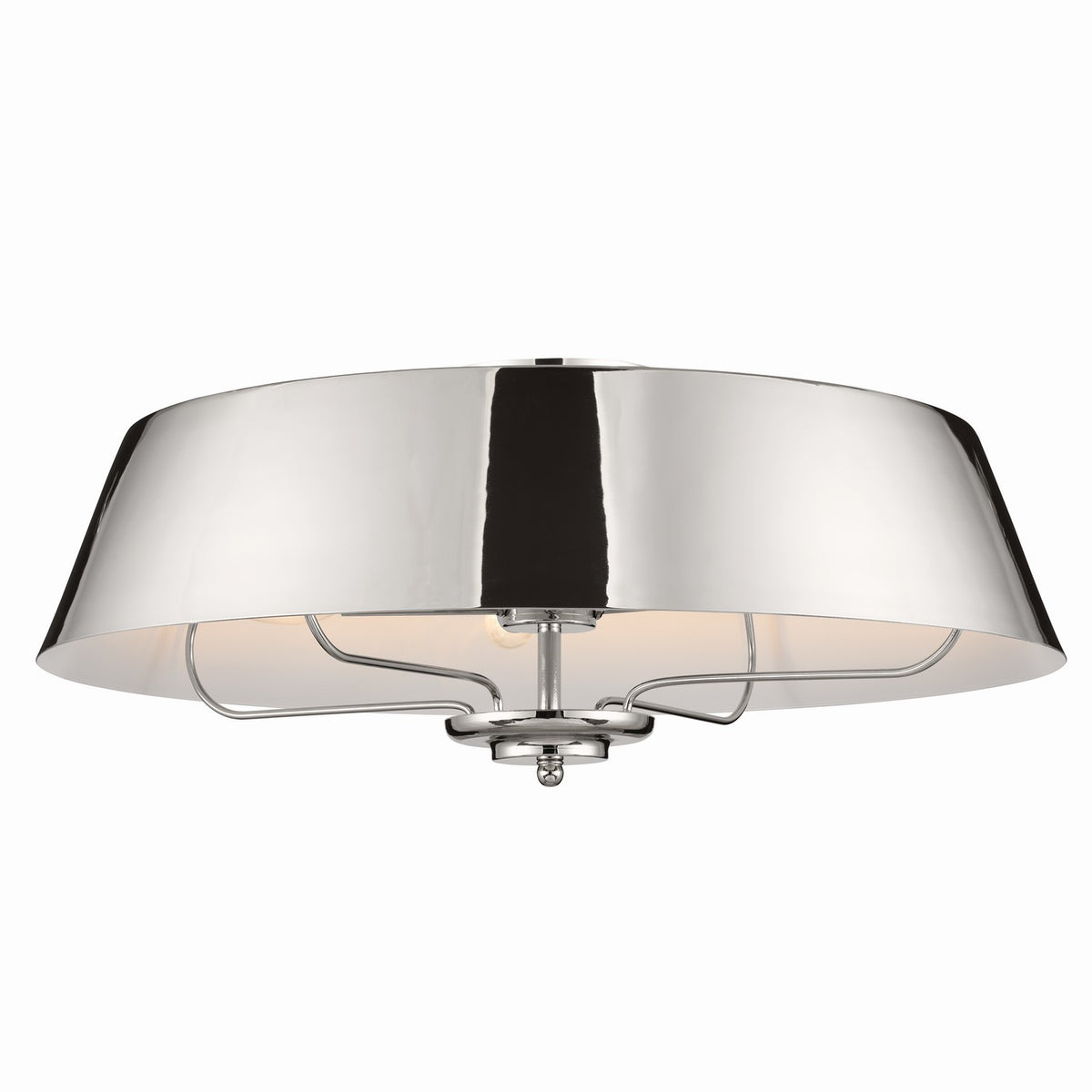 KICHLER 52543PN Luella Pendant/Semi Flush 4 Light - Polished Nickel