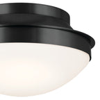 KICHLER 52544BK Bretta Flush Mount 2 Light - Black