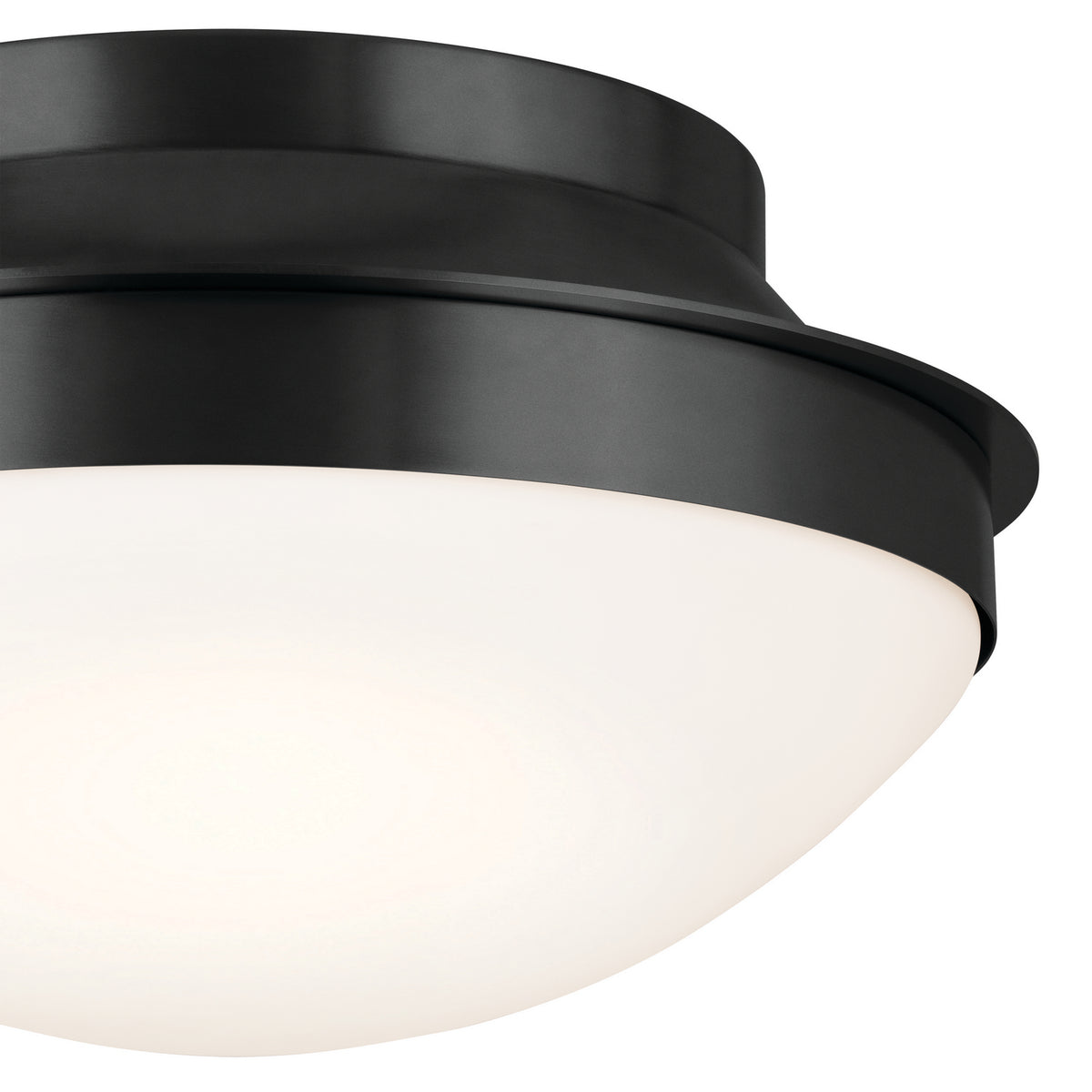 KICHLER 52544BK Bretta Flush Mount 2 Light - Black