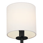 KICHLER 52505BK Ali Wall Sconce 1 Light - Black