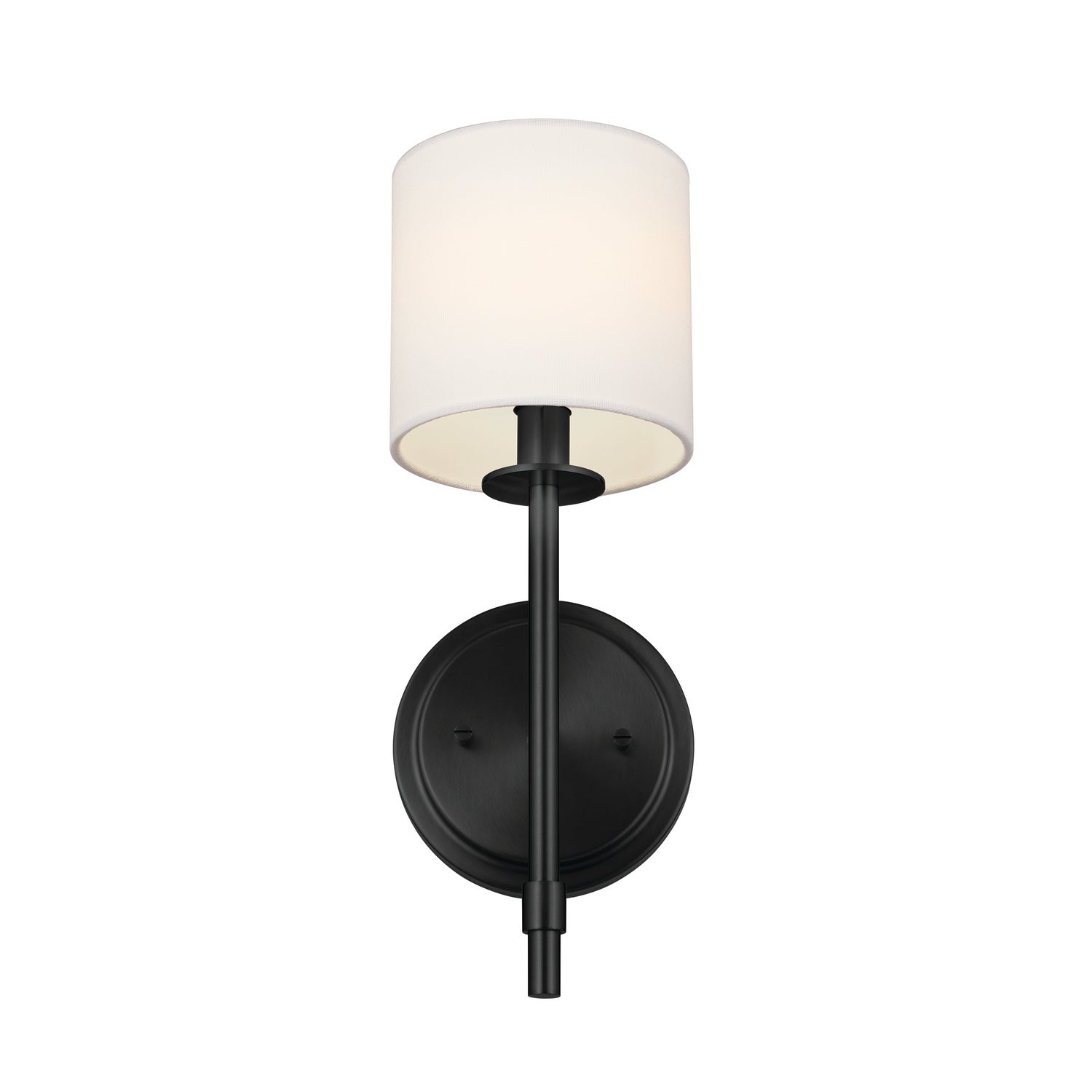 KICHLER 52505BK Ali Wall Sconce 1 Light - Black