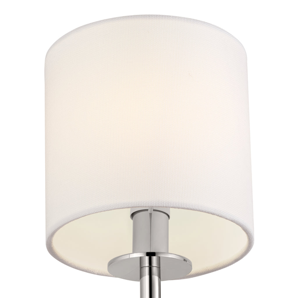 KICHLER 52505PN Ali Wall Sconce 1 Light - Polished Nickel