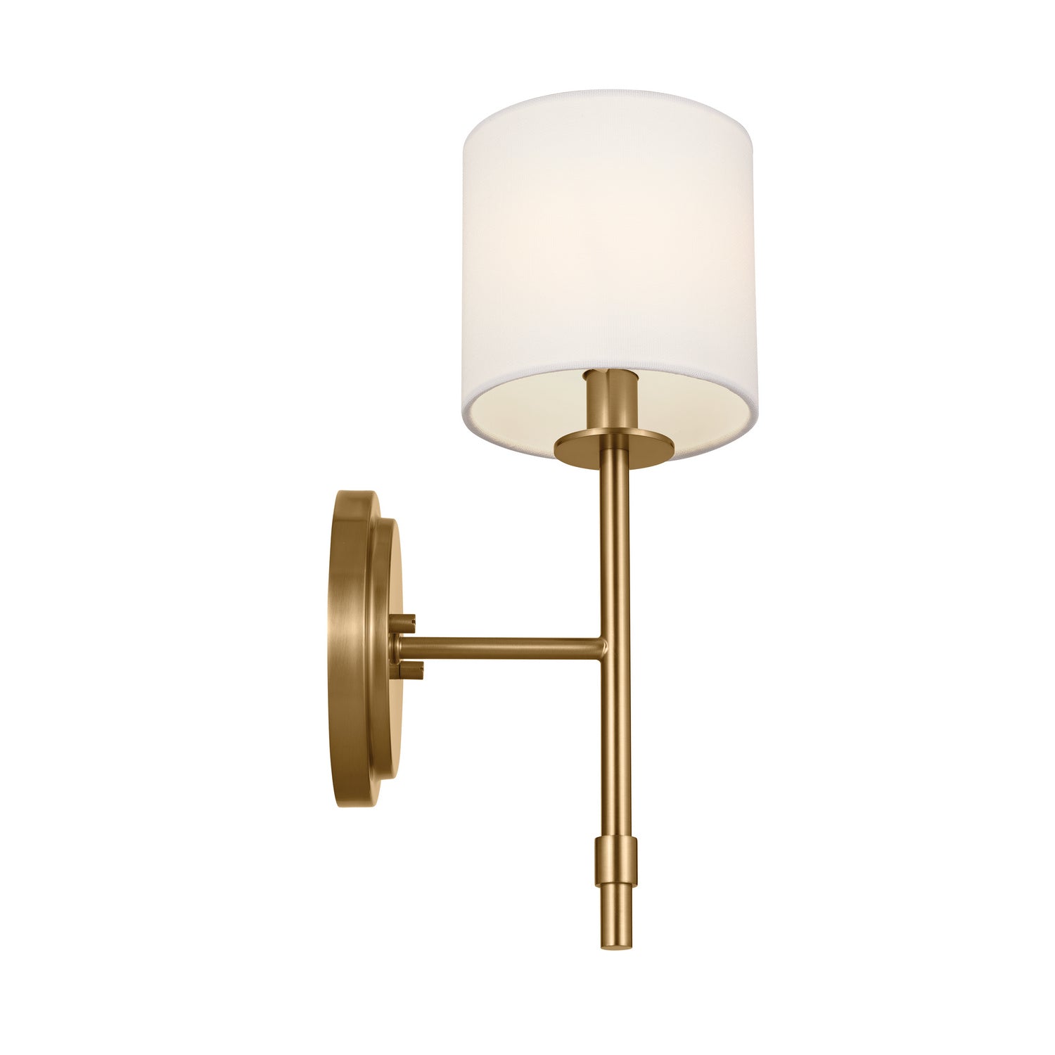 KICHLER 52505BNB Ali Wall Sconce 1 Light - Brushed Natural Brass