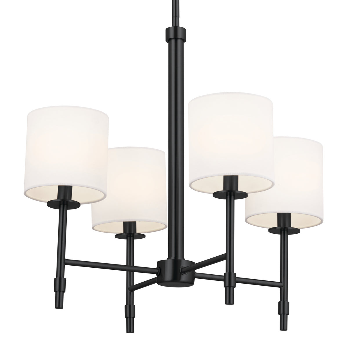 KICHLER 52504BK Ali Mini Chandelier 4 Light - Black