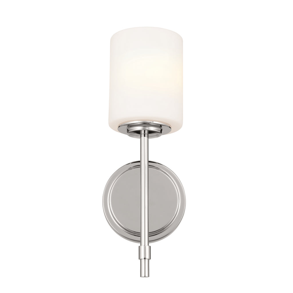 KICHLER 55140PN Ali Wall Sconce 1 Light - Polished Nickel