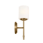 KICHLER 55140BNB Ali Wall Sconce 1 Light - Brushed Natural Brass
