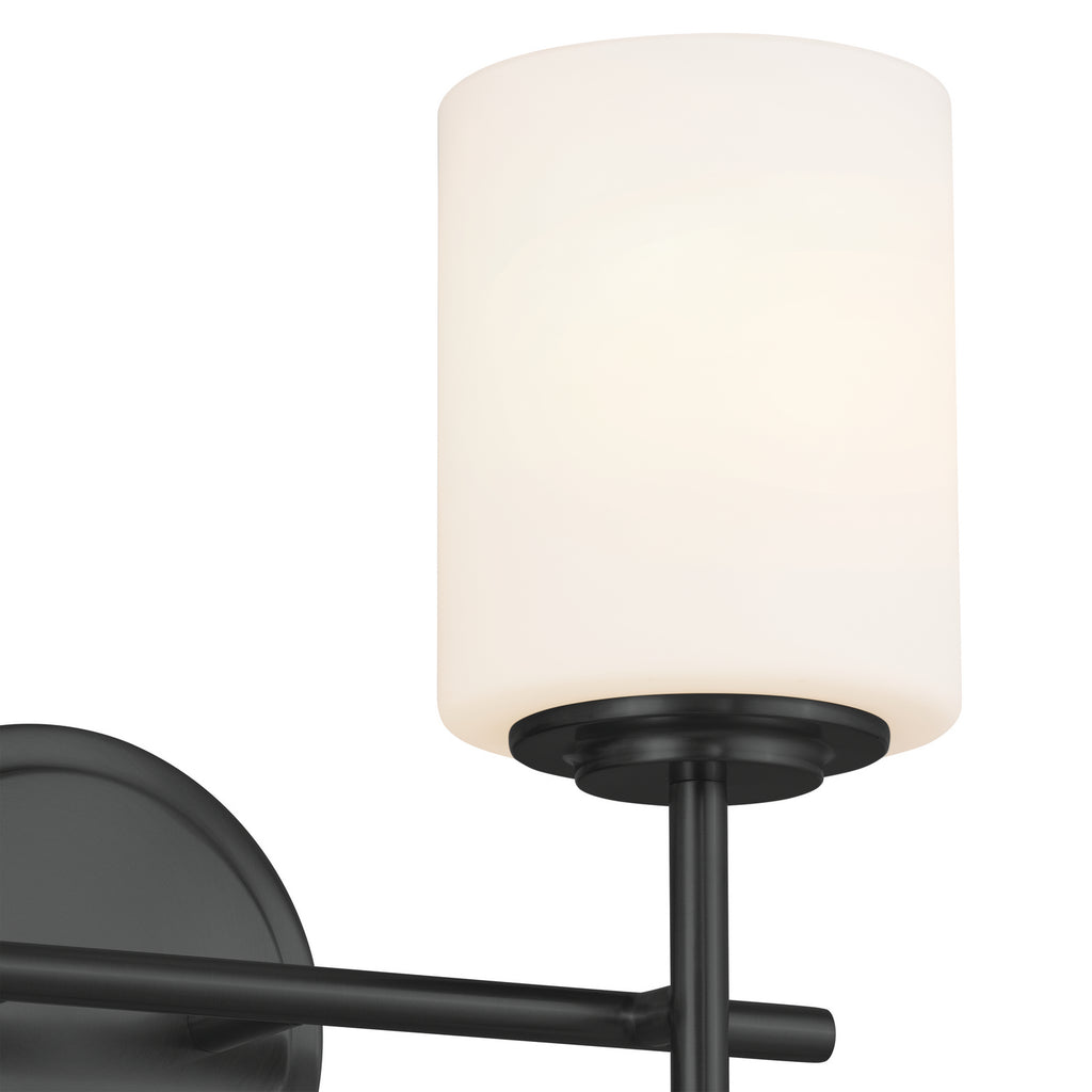 KICHLER 55141BK Ali Bath 2 Light - Black