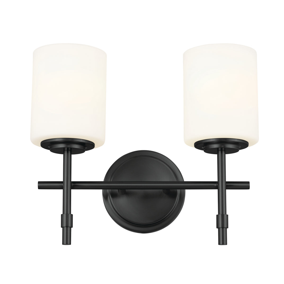 KICHLER 55141BK Ali Bath 2 Light - Black