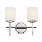 KICHLER 55141PN Ali Bath 2 Light - Polished Nickel