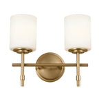 KICHLER 55141BNB Ali Bath 2 Light - Brushed Natural Brass