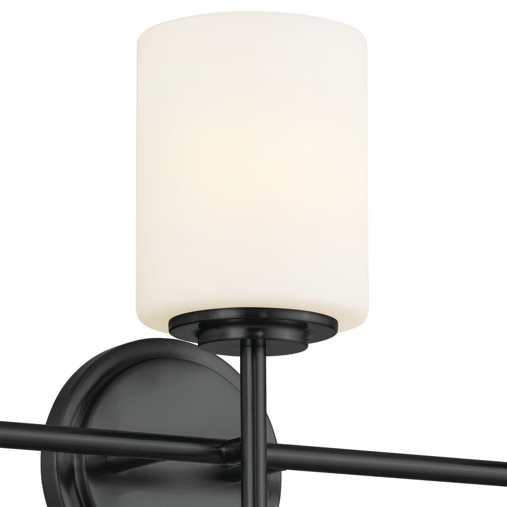 KICHLER 55142BK Ali Bath 3 Light - Black