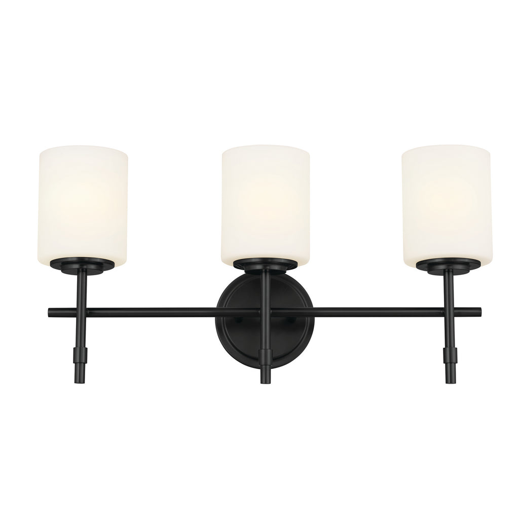 KICHLER 55142BK Ali Bath 3 Light - Black