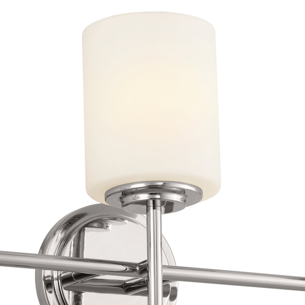 KICHLER 55142PN Ali Bath 3 Light - Polished Nickel