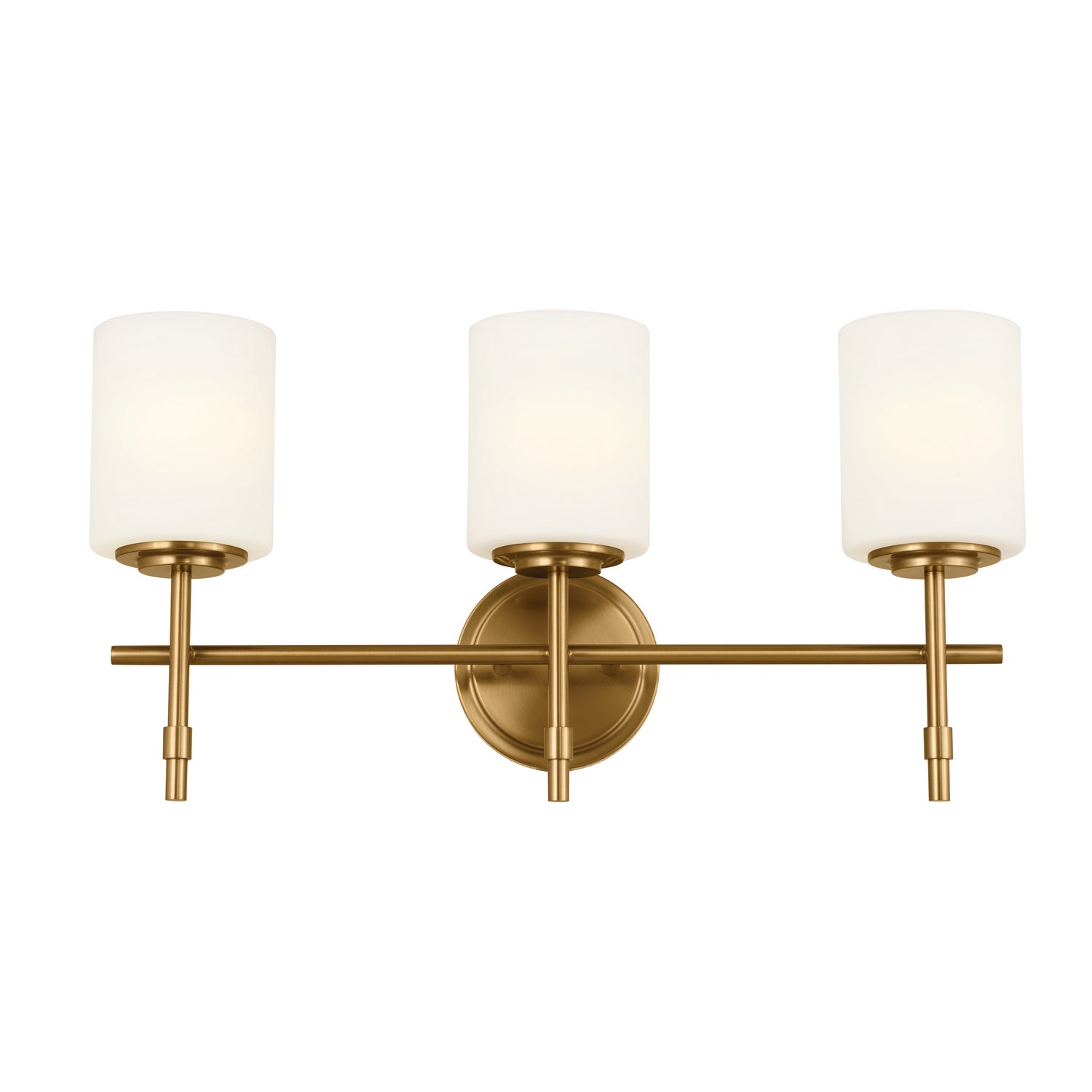 KICHLER 55142BNB Ali Bath 3 Light - Brushed Natural Brass