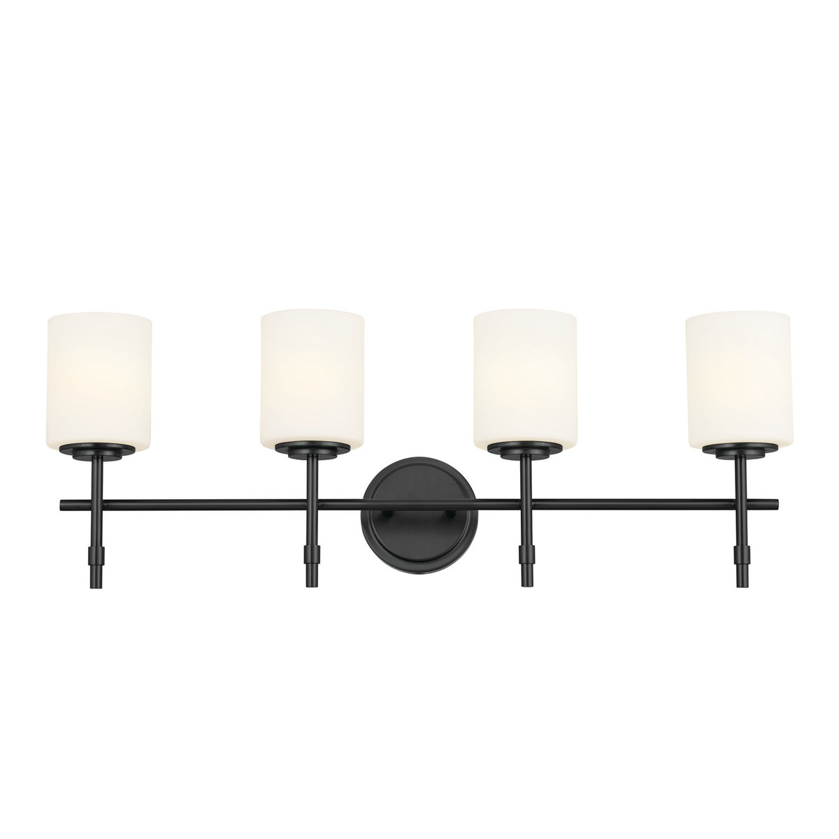KICHLER 55143BK Ali Bath 4 Light - Black