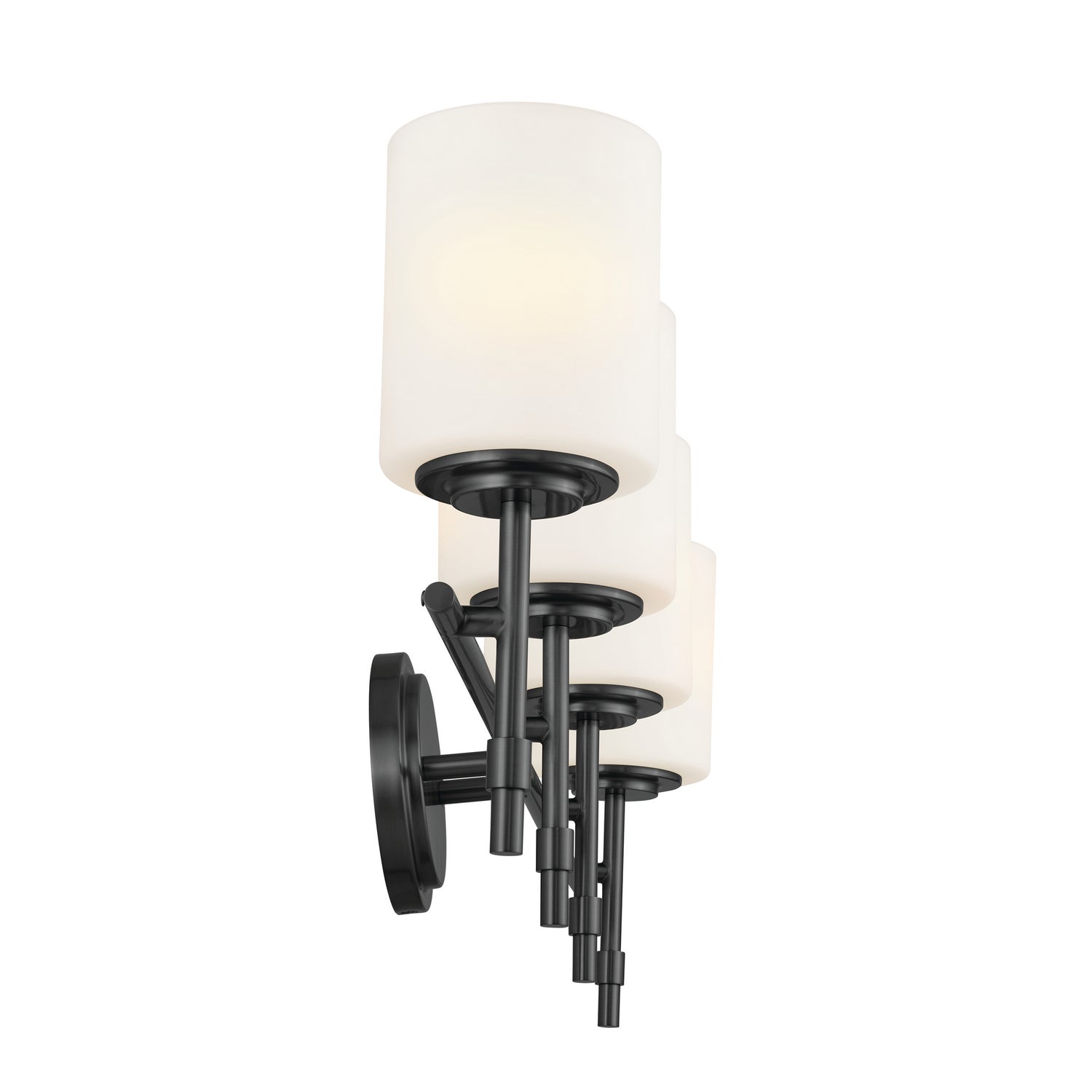 KICHLER 55143BK Ali Bath 4 Light - Black