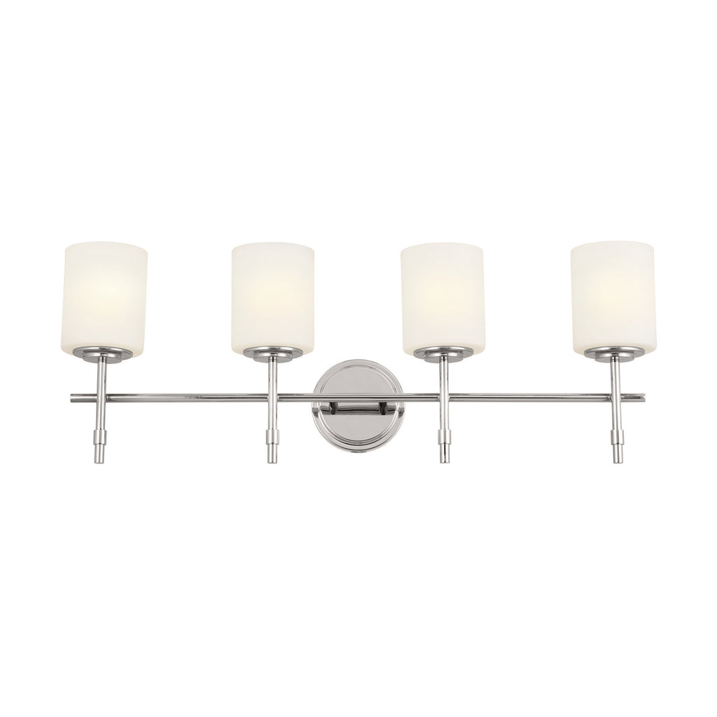 KICHLER 55143PN Ali Bath 4 Light - Polished Nickel