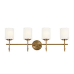 KICHLER 55143BNB Ali Bath 4 Light - Brushed Natural Brass