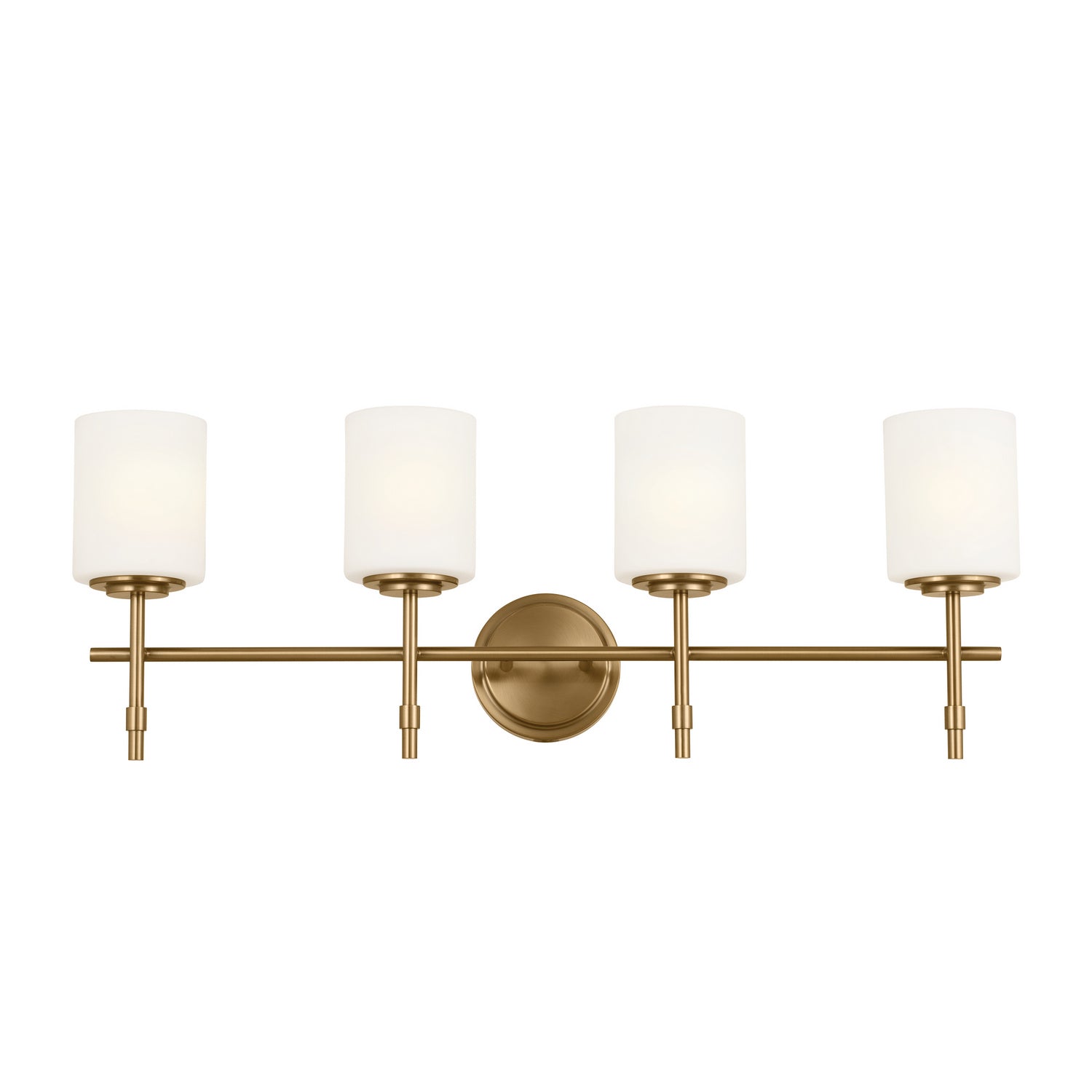 KICHLER 55143BNB Ali Bath 4 Light - Brushed Natural Brass