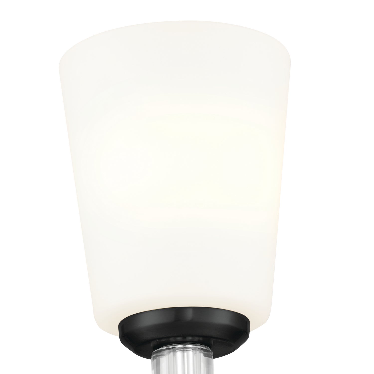 KICHLER 55145BK Rosalind Wall Sconce 1 Light - Black
