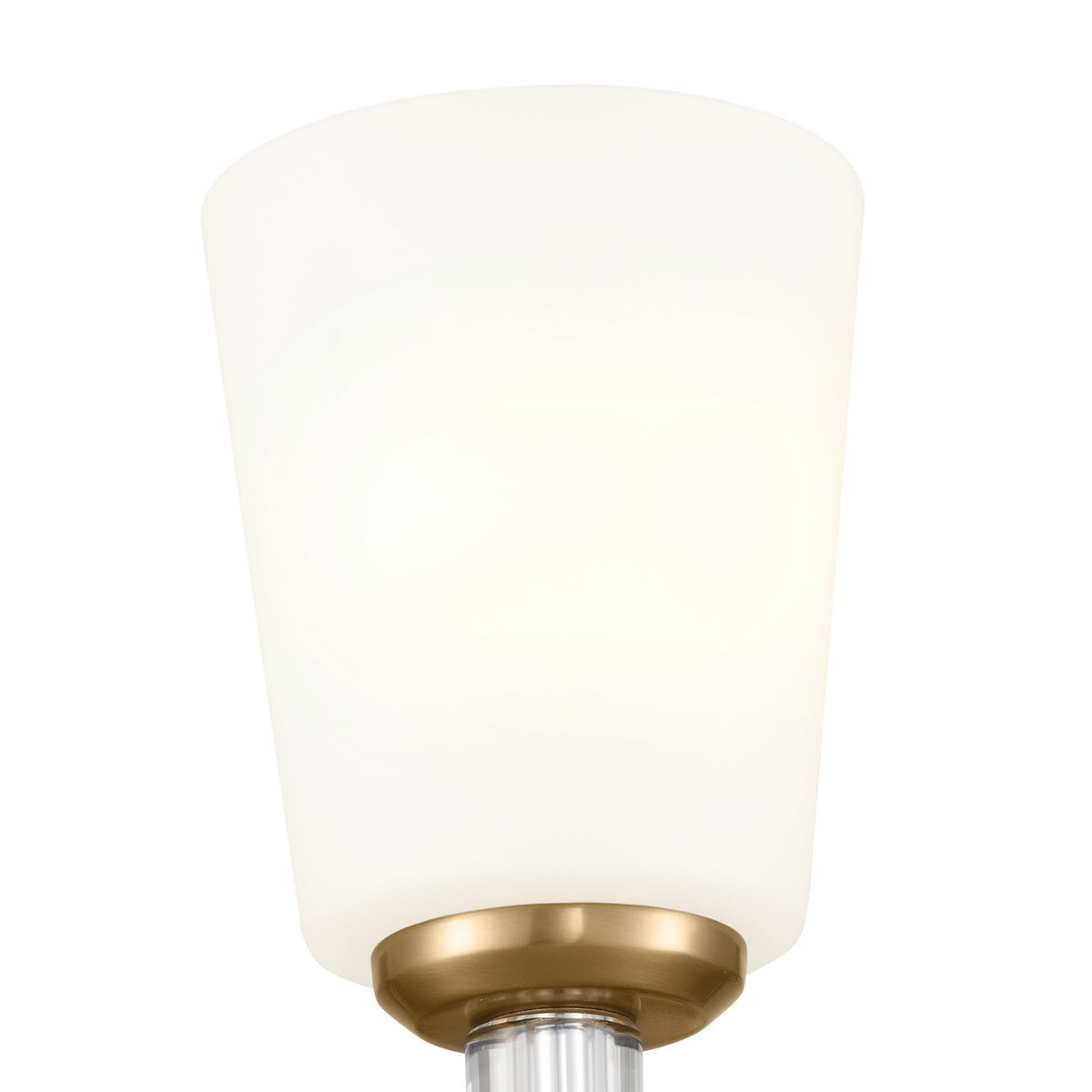 KICHLER 55145BNB Rosalind Wall Sconce 1 Light - Brushed Natural Brass