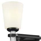 KICHLER 55146BK Rosalind Bath 2 Light - Black