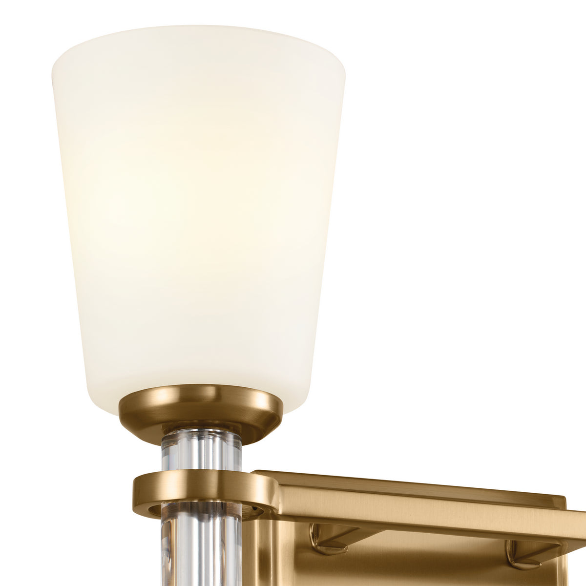 KICHLER 55146BNB Rosalind Bath 2 Light - Brushed Natural Brass
